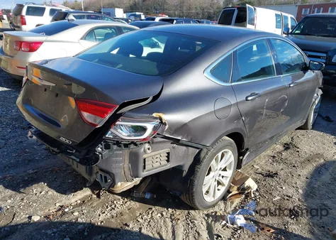 2015 Chrysler 200 Limited из США, поврежденный, VIN 1C3CCCAB6FN579551